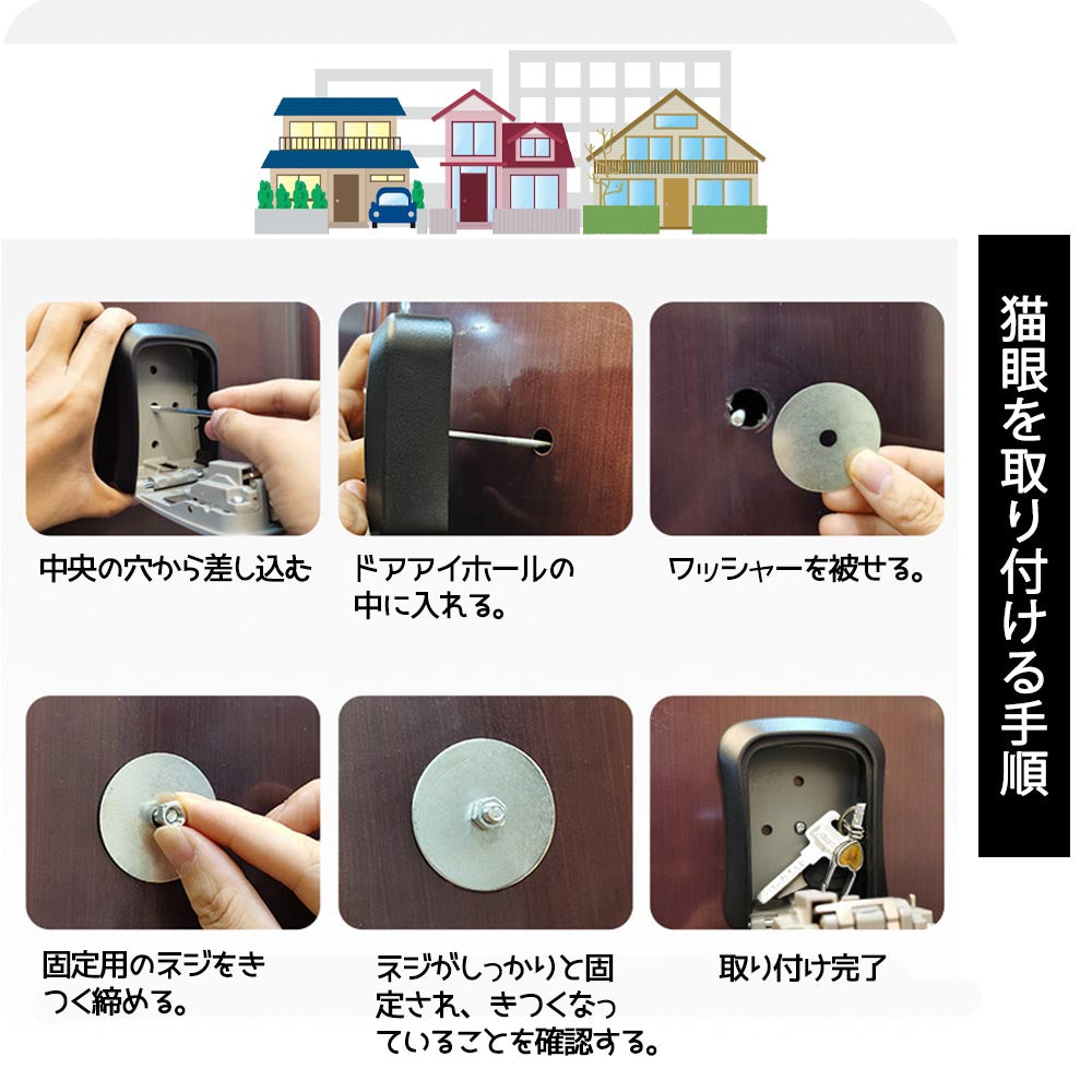 【ダイヤル式キーセーフ】